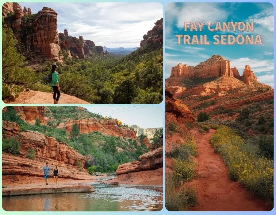 Beautiful images of Fay Canyon Trail in Sedona
