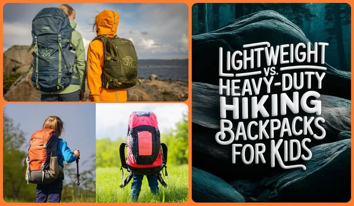 Lightweight hiking backpack vs. heavy-duty hiking backpack comparison