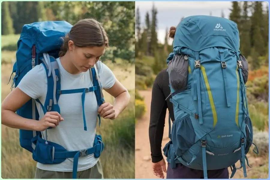Backpack fit comparison: lightweight vs heavy-duty